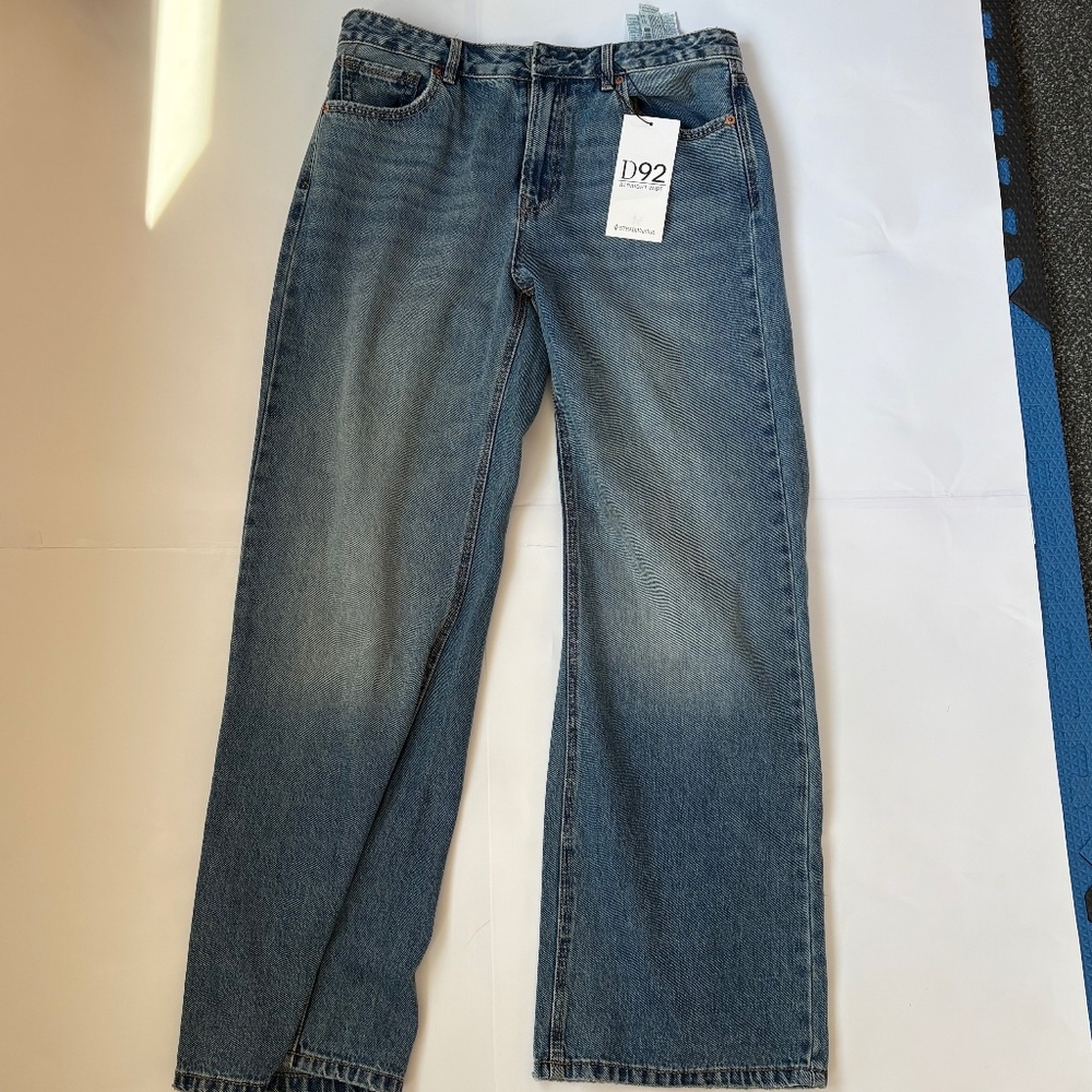 D92 Jeans Straight Wide NEW WITH TAGS
